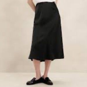 Banana Republic Factory Midi Slip Skirt